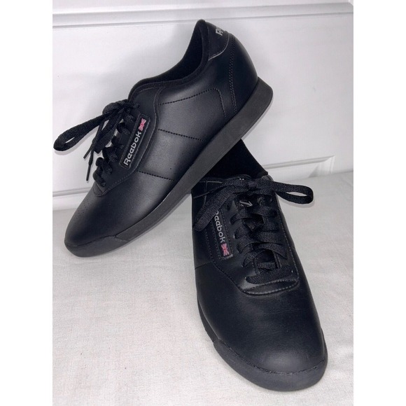 Reebok Shoes - Reebok Classic Women's Black‎ Sneakers Shoes - Size 8.5